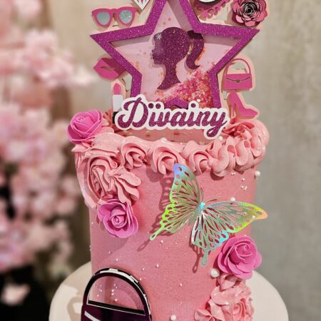 Barbie taart