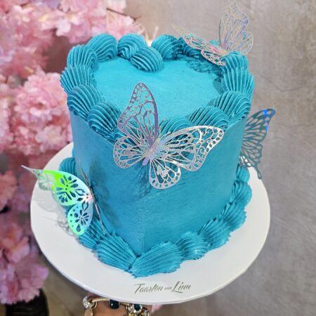 Butterfly Hartjes taart