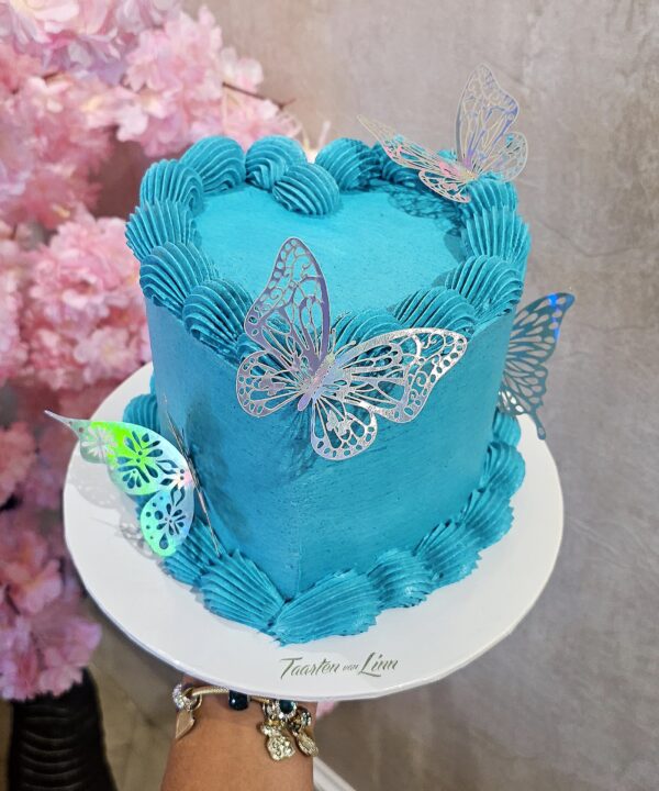 Butterfly Hartjes taart