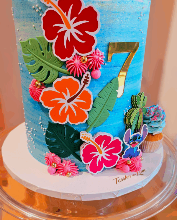 Lilo & Stitch cake - Afbeelding 2