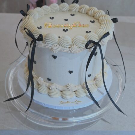 Royal met mini hartjes