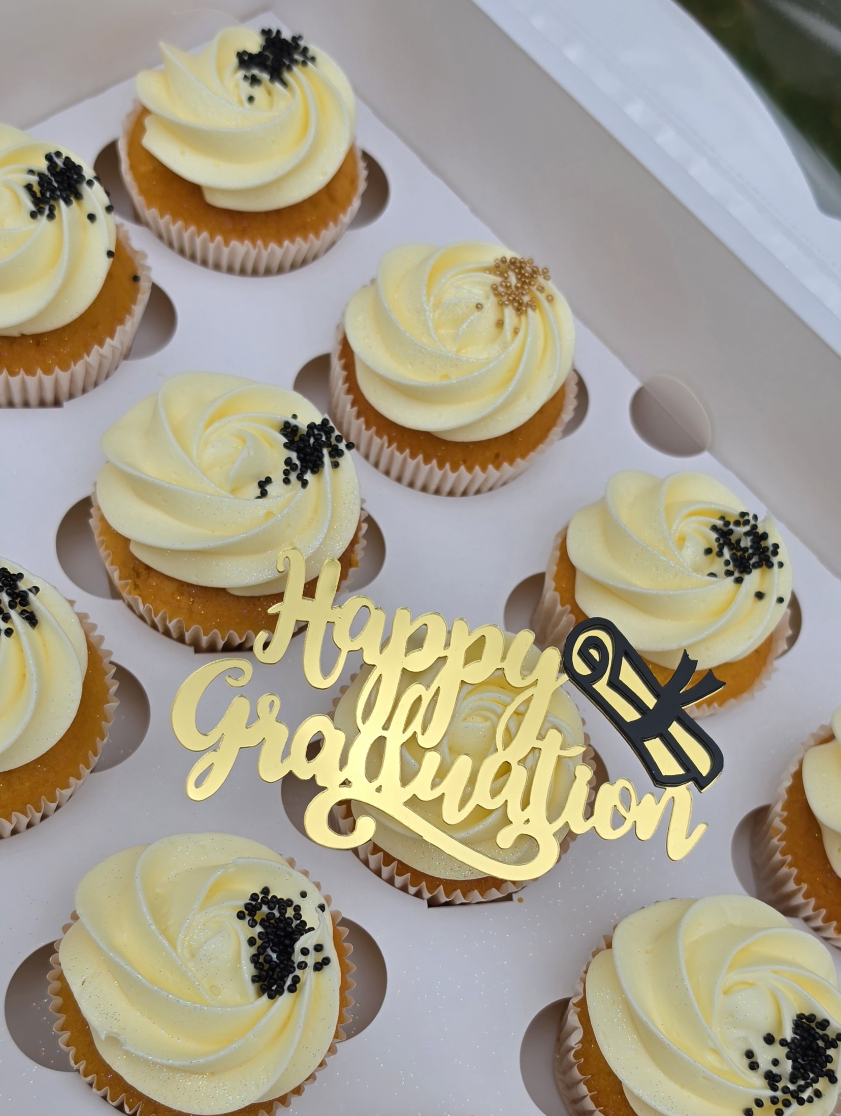 Geslaagd cupcakes 2 Geslaagd cupcakes - Afbeelding 2
