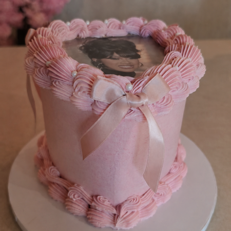 Photo Heart cake